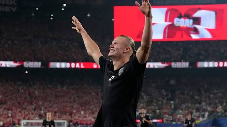 Norway striker, Erling Haaland
