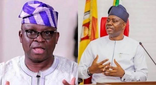 Ex-Ekiti Governor, Ayodele Fayose & Oyo Governor, Seyi Makinde